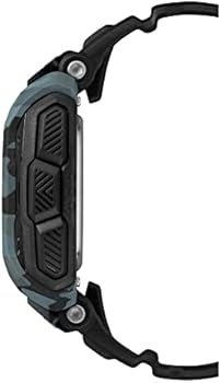 TIMEX コマンドショック Timex Men's Command Shock 54mm Watch, Blue/Gray, Chronograph